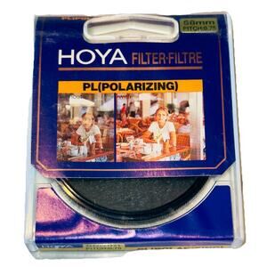 NEW Sealed Hoya Filter Pl Polarizing 58mm Pitch .75 58 mm Camera Lens Tokina Co